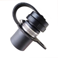 CAP ASSY FOR DRAIN HOSE, WILL FIT 1.5" WIRE REINFORCED HOSE, SCRUBBERS, 5D25