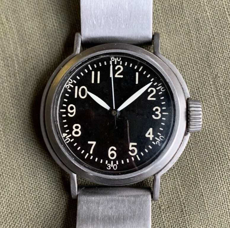 1940's Waltham A-11 Hack Grade: No. 10616 US Military WWII Watch