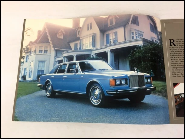 1983 1984 Rolls Royce Car Brochure Catalog Silver Spur Spirit Corniche Camargue Foto 3 de 4