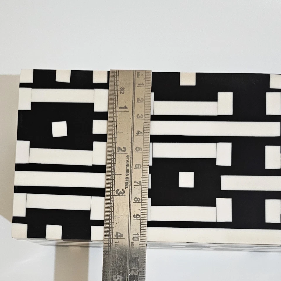 Handmade Indian Decorative Wooden And Bone Inlay Storage Box - Image 3 of 4