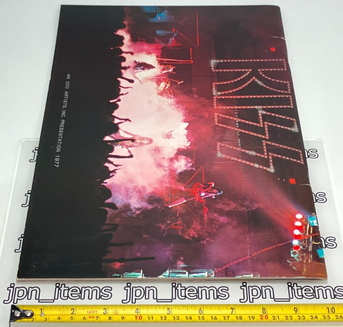 KISS First JAPAN TOUR 1977 PROGRAM Book Vintage Booklet