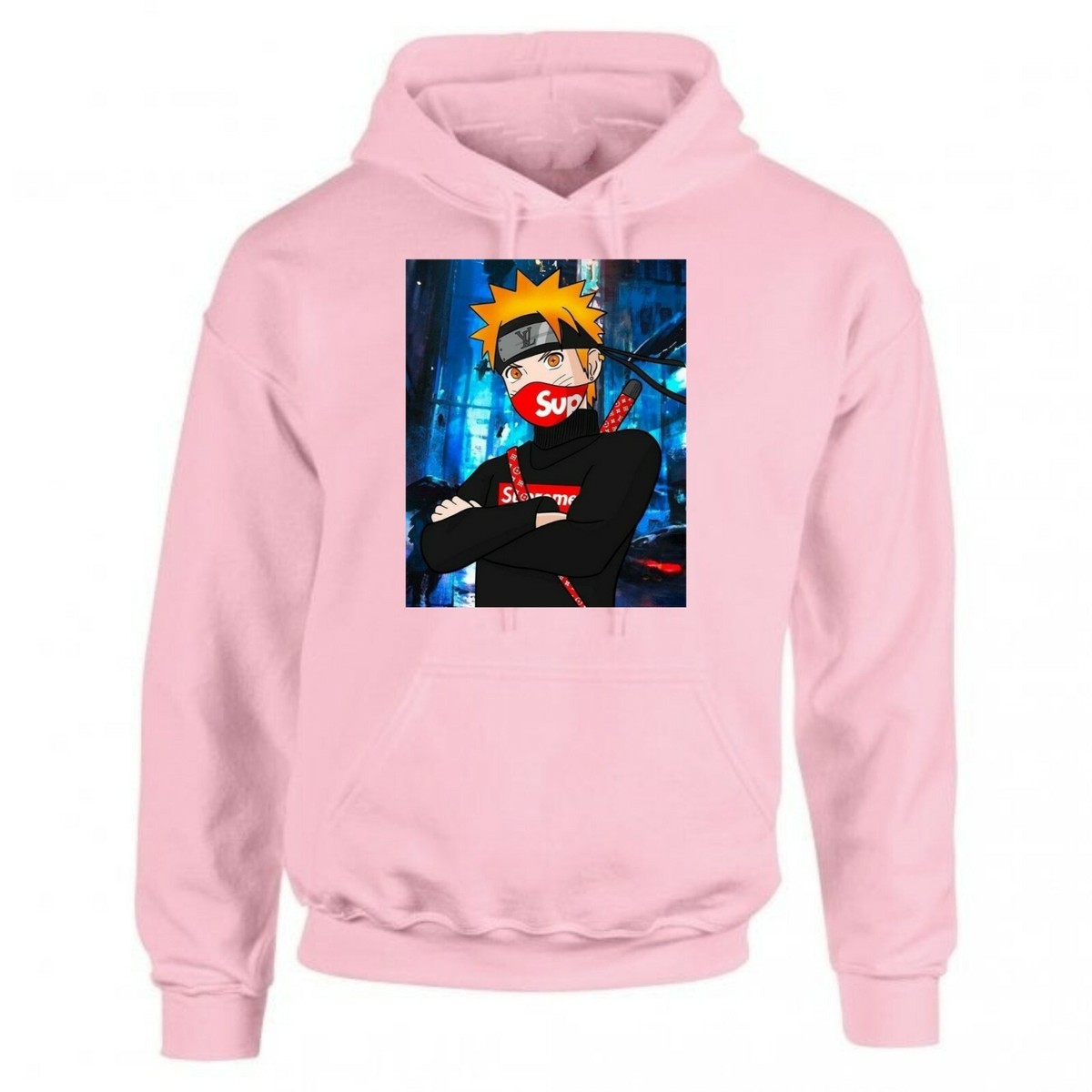 naruto pink hoodie