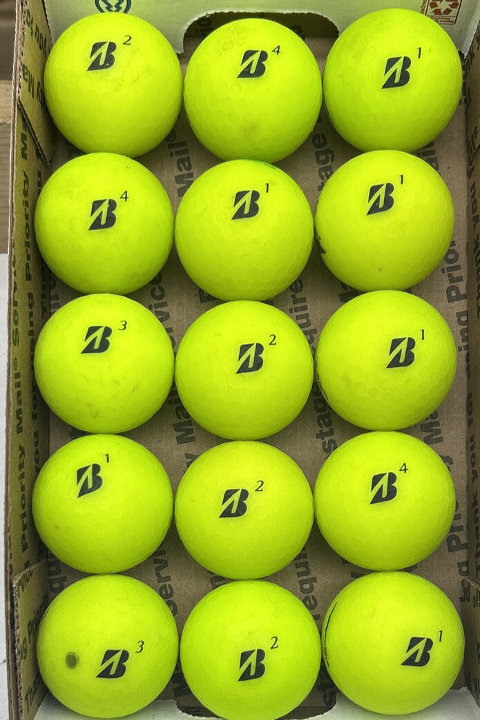 Bridgestone E12 Soft Matte Green Golf Balls 15 Pack