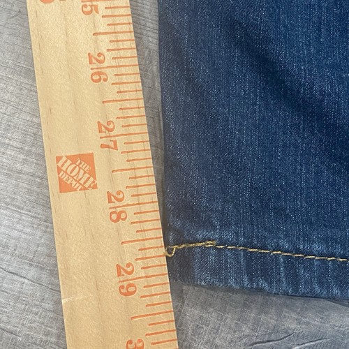 Levis 505 Jeans Mens 38x30 (36x29 Actual) Straight Blue Dad Medium Wash Levi's - Picture 5 of 7