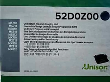 NIB GENUINE LEXMARK UNISON BLACK IMAGING UNIT 52D0Z00