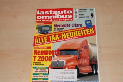 71693) Kennworth T 2000 - Mercedes Citaro - Lastauto Omnibus 09/1998