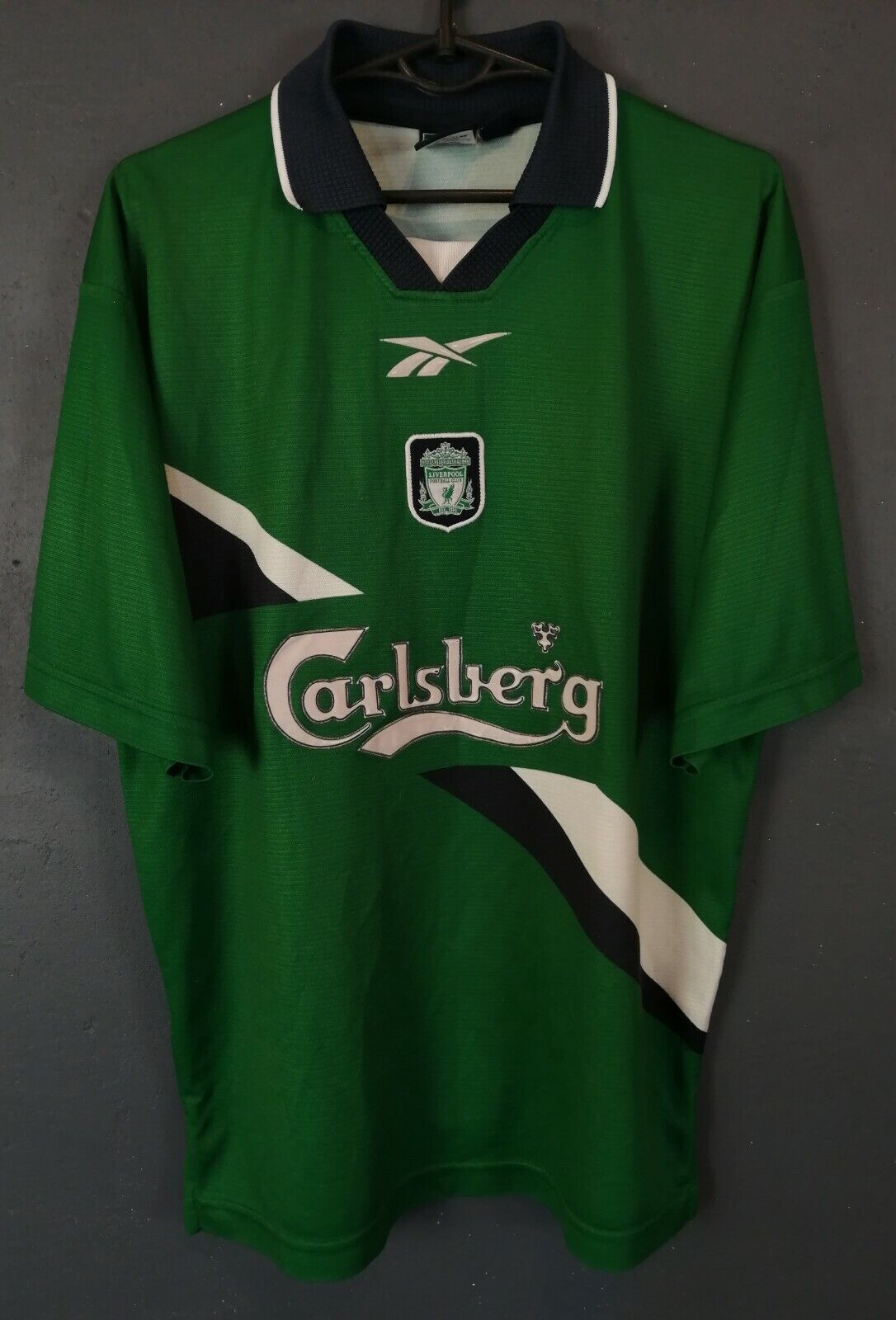 OLD VINTAGE REEBOK MEN'S LIVERPOOL 1999/2000 SOCCER FOOTBALL SHIRT JERSEY SIZE S