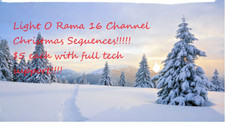 Light O Rama Christmas Sequences 16 Channel
