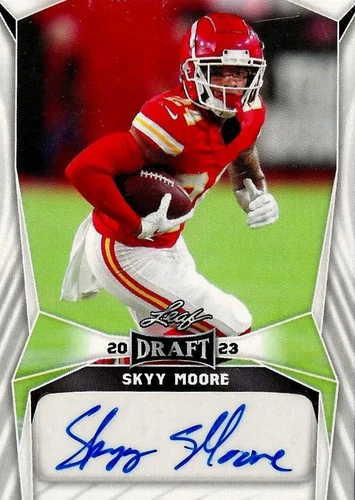 2023 Leaf Draft Skyy Moore #BA-SM1