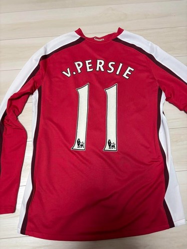 Maillot domicile Van Persie #11 Arsenal 2008 2009 original manches longues taille M comme neuf - Photo 2 sur 8