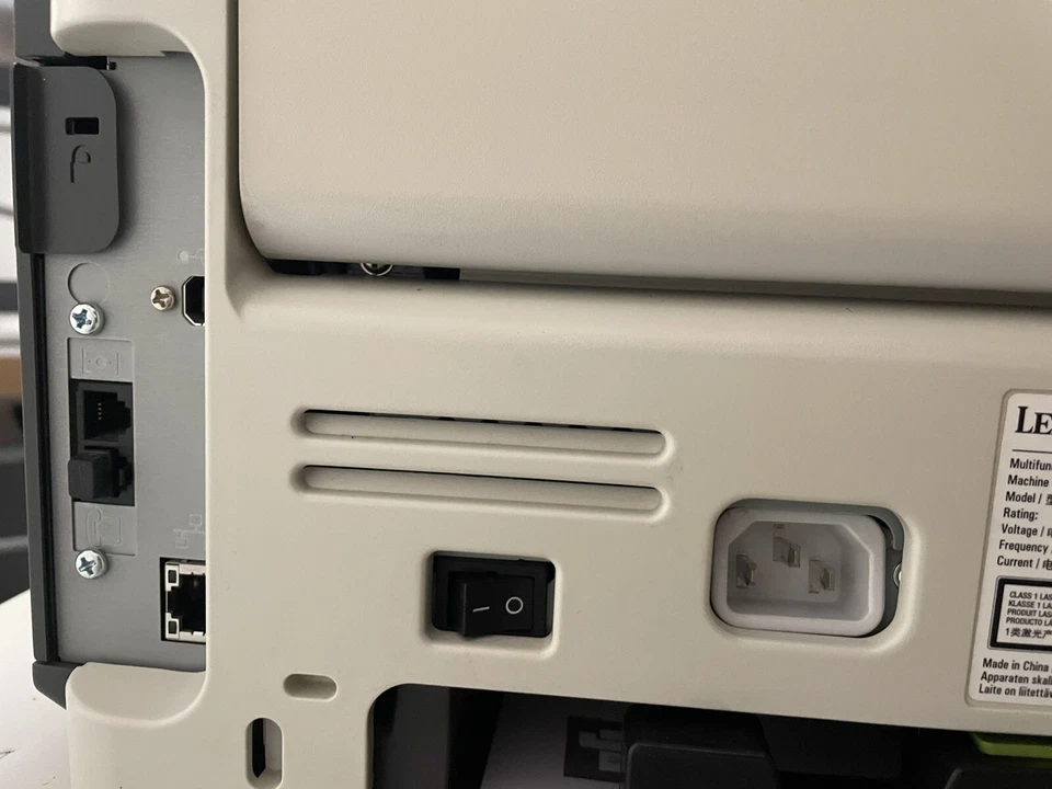 MULTIFUNZIONE STAMPANTE LEXMARK MX310DN A4 LASER B/N LAN USB USATO - Immagine 4 di 4