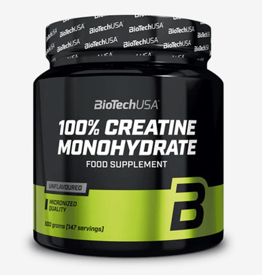 Creatine Creatine Monohydrate 500g BioTechUSA 100% 147 Servings Monohydrate