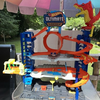 Hot Wheels Ultimate Garage Track Play Set Eating Dragon Plastic No Cars  