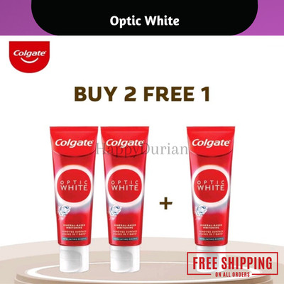 Colgate Optic White Exfoliating Mineral Whitening Toothpaste 100g