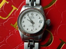 Rolex Tudor Princess Date Diamond  Watch. 100% Original Serviced 2002 Excellent.