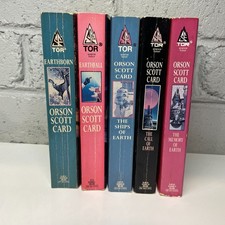 5x Orson Scott Card Homecoming Saga 1 2 3 4 5 Paperback Books Bundle Lot
