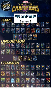 Marvel Contest of Champions Arcade Cards (Nonfoil, Series 3) MCOC Series 3