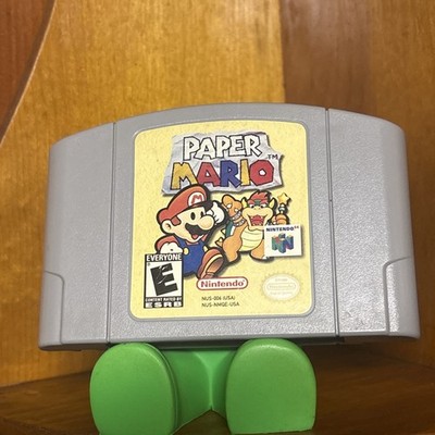 Paper Mario (Nintendo 64, 2001) N64 Authentic Tested Working