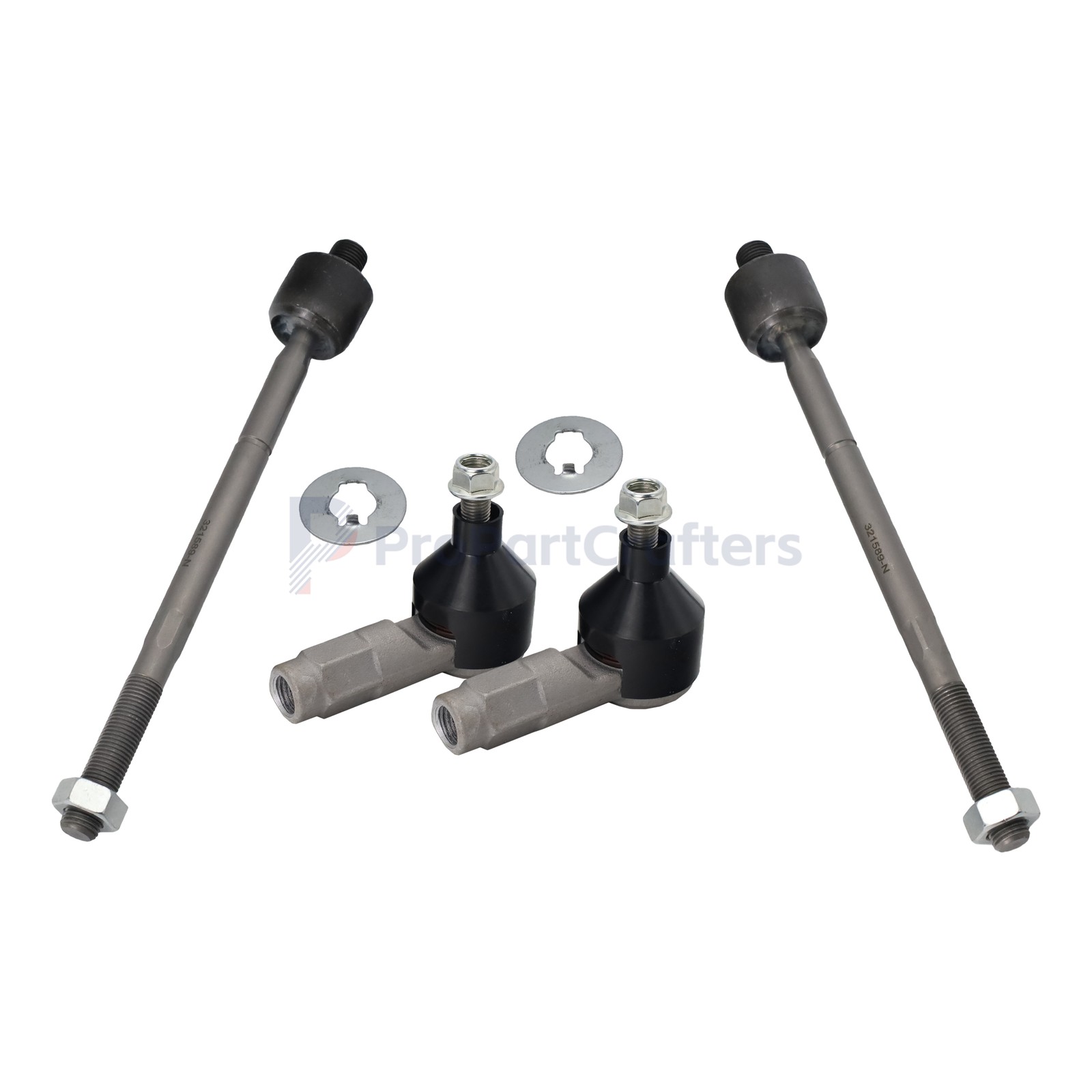 Maserati GranTurismo 2003-2012 Right Outer Inner tie rods Set