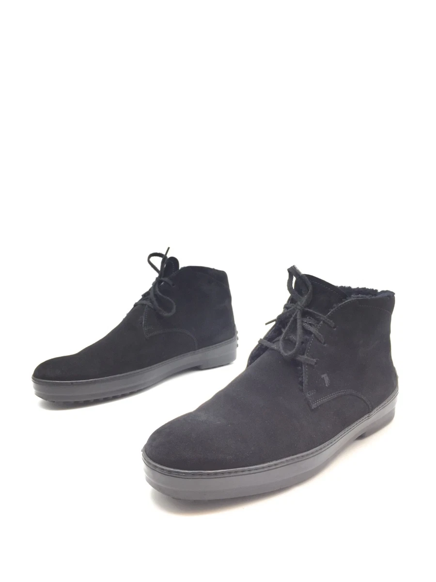 Tod's Gommino Botas De Invierno Con Forro Para Hombre T.43-43 1/2 US.10,5 UK.9