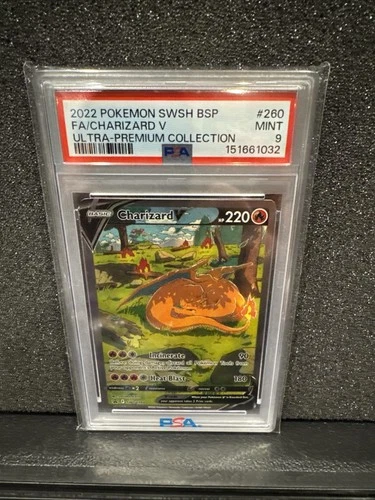 Pokemon Charizard V SWSH260 SWSH: Sword & Shield Promo PSA 9
