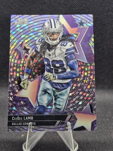2025 Topps Cosmic Chrome CeeDee Lamb Base (RAW)