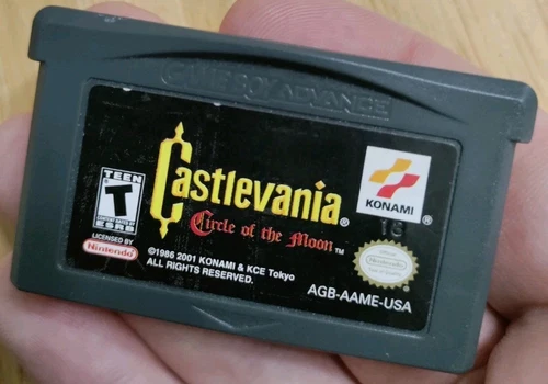 Castlevania: Circle of the Moon (Nintendo GBA, 2001) Authentic Tested