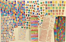 Scrapbooking Stickers Alphabet Letters Numbers Mrs. Grossman s Sandylion More