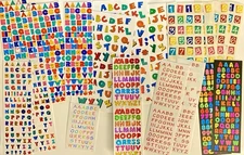 Scrapbooking Stickers Alphabet Letters Numbers Mrs. Grossman’s Sandylion + More