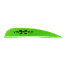 100 Pack Vanetec Vanes 2.5" V-Max Archery Arrow Vanes: Green: 5.5 Grains Each