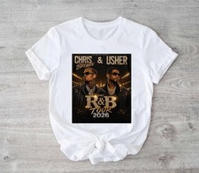 Chris Brown Usher R B Tour 2026 Graphic T-Shirt