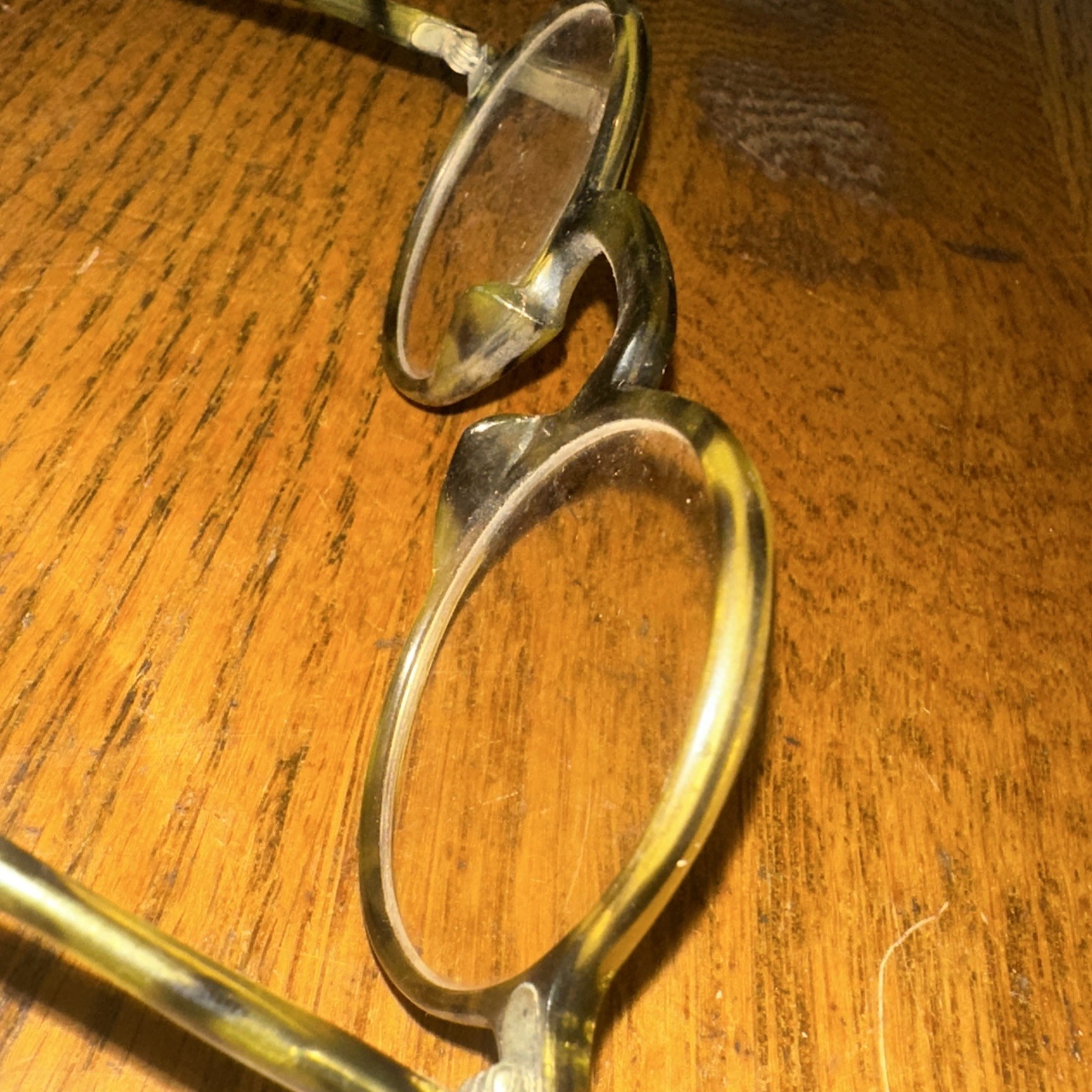 1920? Library Spectacles Round Tortoise Celluloid… - image 24