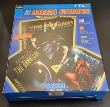 RARITÄT/Sammler 1996 - Mega Games 3 PC - OVP Wing Commander 4 Crusader Privateer