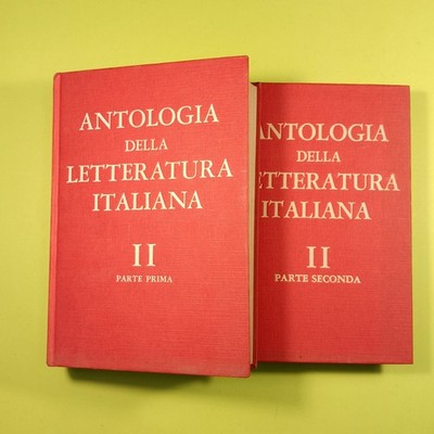 ANTHOLOGIE DER ITALIENISCHEN LITERATUR VOL II D'ANNA 1980