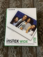 Fujifilm Instax WIDE Instant Film 20 Sheets EXP 02/2027 - Sealed