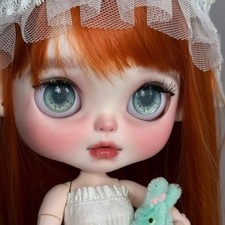 Custom Large Eye Full Set Icy Doll