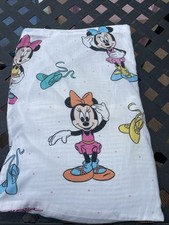 Vtg Dundee Disney Minnie Ballerina Crib Pillow Case With Pillow If Wanted to