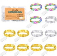 Lichterkette Micro LED 2M 20 Leds Drahtlichterkette Mit CR2032 Batterie Deko