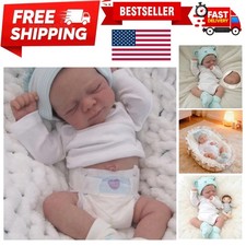 19-Inch Cute Sleeping Baby Doll with Accessories - Genuine Reborn Collection
