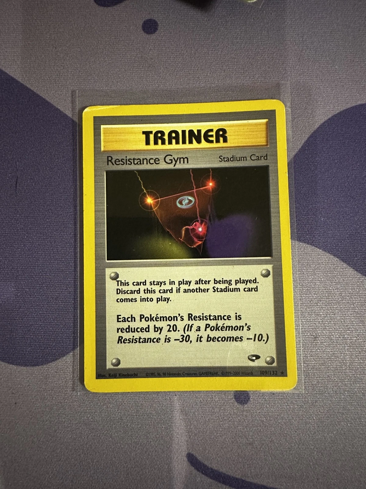 Pokémon TCG Resistance Gym 109/132 Gym Heroes Trainer Card MP