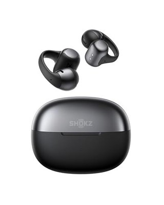Shokz OpenDots One- Open Ear Clip-On Earbuds- Black- BRAND NEW- FAST SHIP