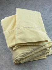 Pale Yellow LINEN SOURCE Luxe King Size 100 Egyptian Cotton Sheet Set
