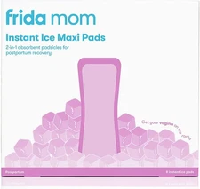Frida Mom Instant Ice Maxi Pads, 8 Count