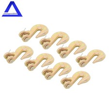 8 Pack G70 516 Clevis Grab Hooks Tow Chain Hook Flatbed Truck Trailer Tie Down