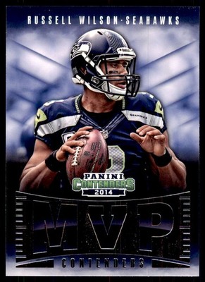 2014 Panini Contenders. Russell Wilson Football Cards #9