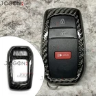 GR Real Carbon Key Shell Key Fob Cover Keyless For Toyota GR Corolla GRC 2023-26