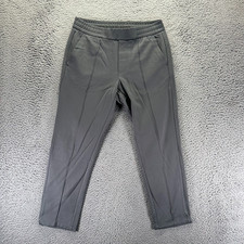 Bonobos Pant Men's M Gray Rayon Dress Tapered Leg Business Preppy Career Stretch