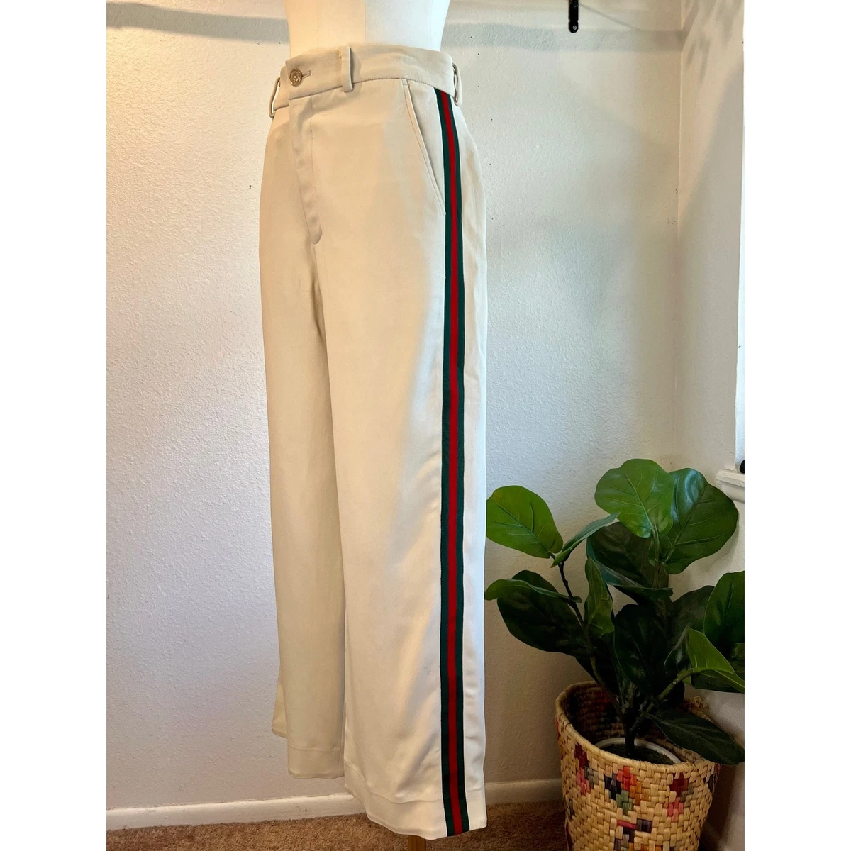 Gucci Striped Pants for Women for sale | eBay