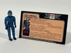 Vintage Gi Joe ARAH 1982-83 Cobra Commander 3.75" w/filecard