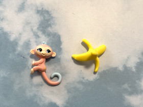 Fingerlings 7 Baby Monkey & 2 unicorn lot different WowWee used